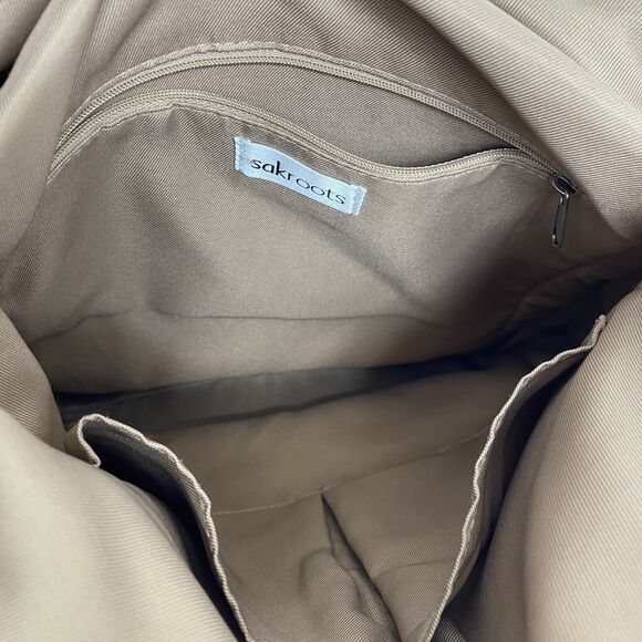 Sakroots Full Size Backpack Purse Bag Blue Cottagecore Travel Boho - Picture 12 of 13